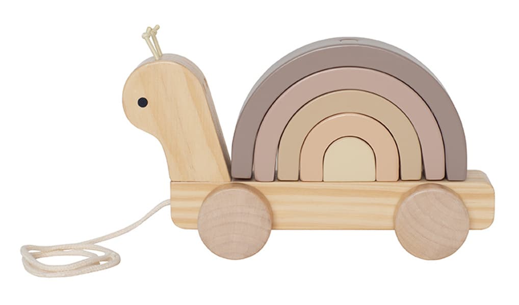 Dragsnigel med regnbåge-image