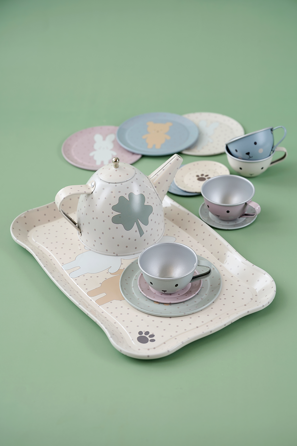 Tea set Teddy & Bunny