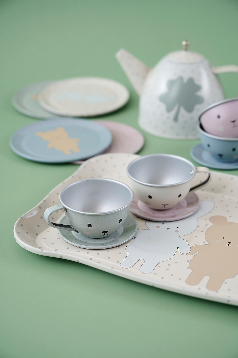 Tea set Teddy & Bunny