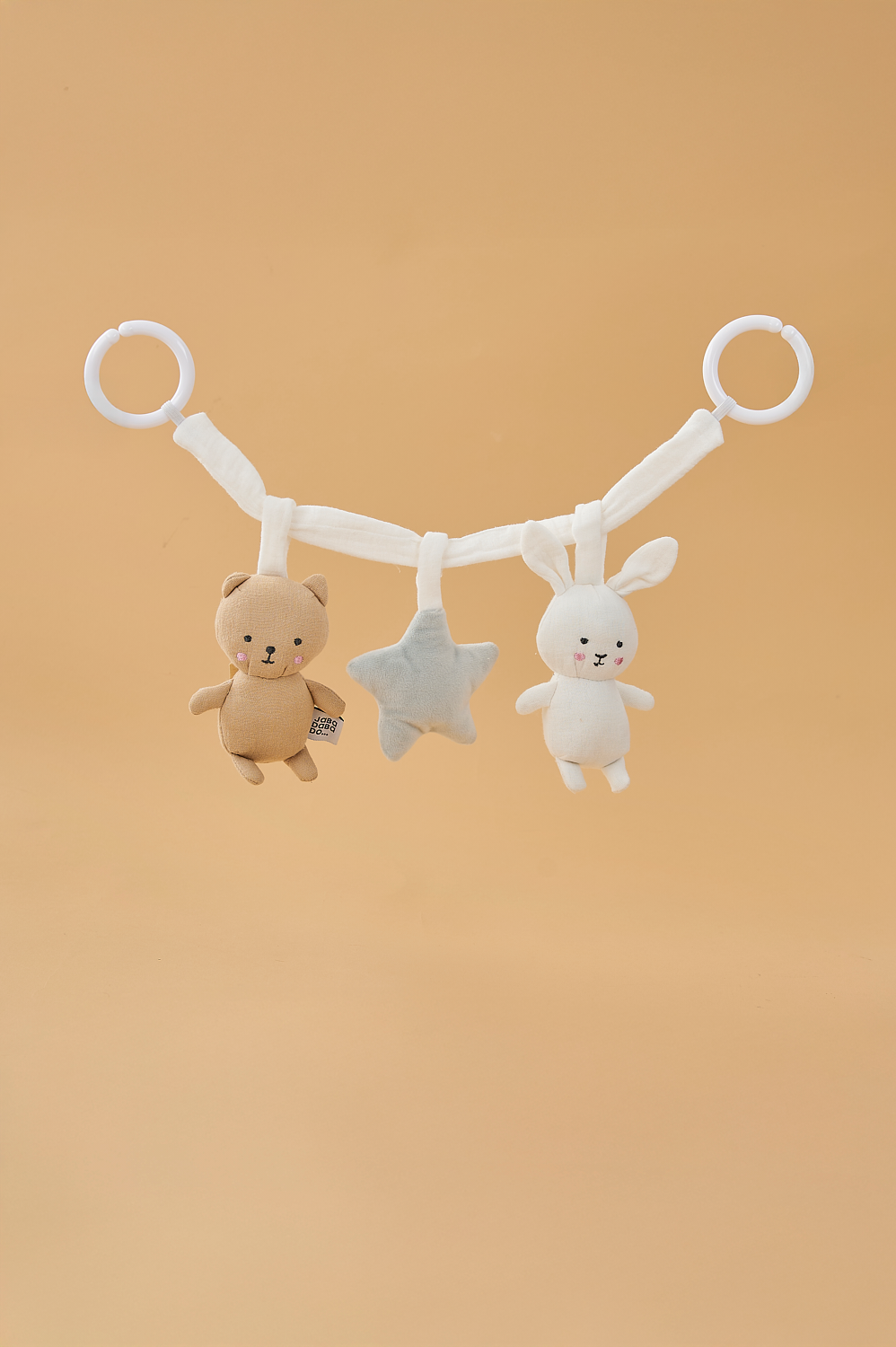 Pram toy Teddy & Bunny