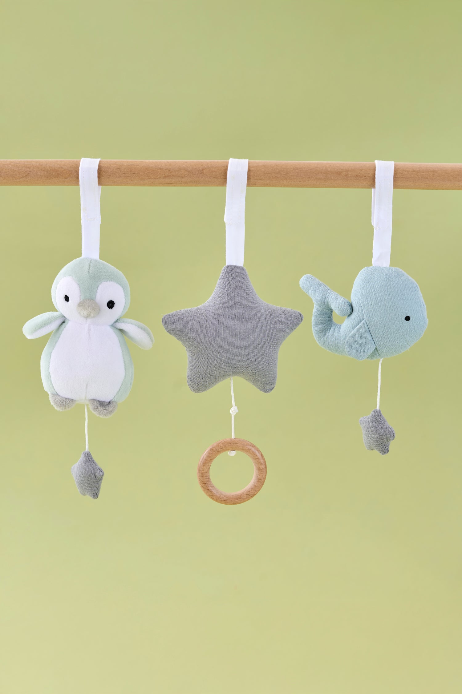 Baby gymfigurer pingvin