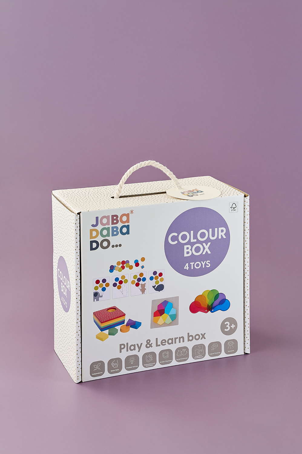 Play & Learn box colour