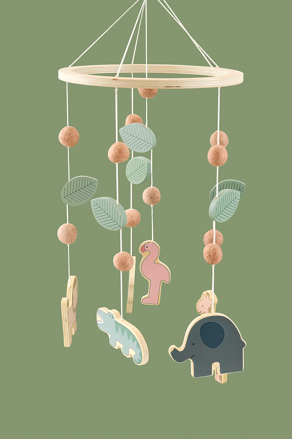 Wooden mobile safari