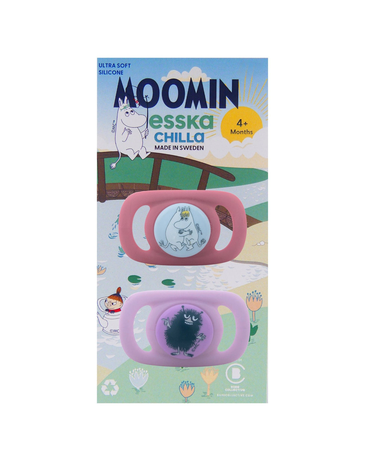 CHILLA MUMIN 2-p Dansar/Stinky, kartong 40