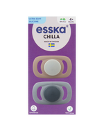 CHILLA Silikon Beige/Grå, kartong 40