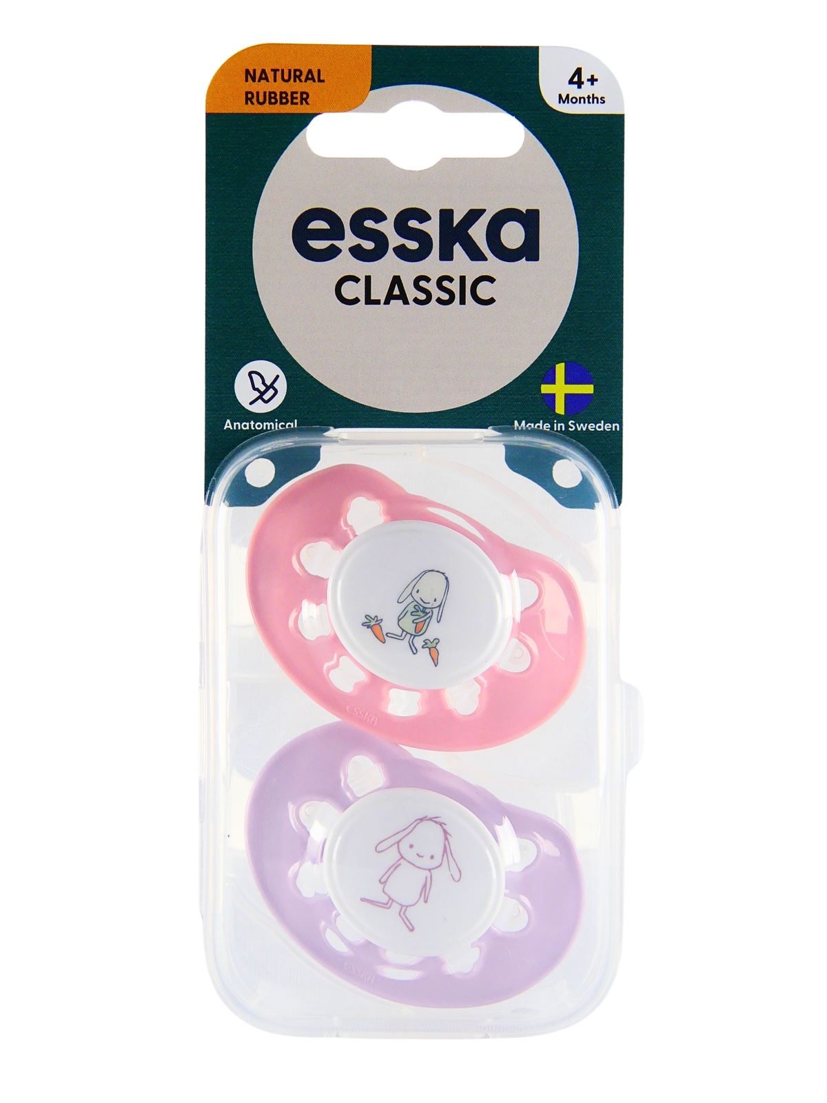 CLASSIC 4+m Latex Rosa, kartong 40