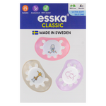CLASSIC Silikon 3-p Rosa