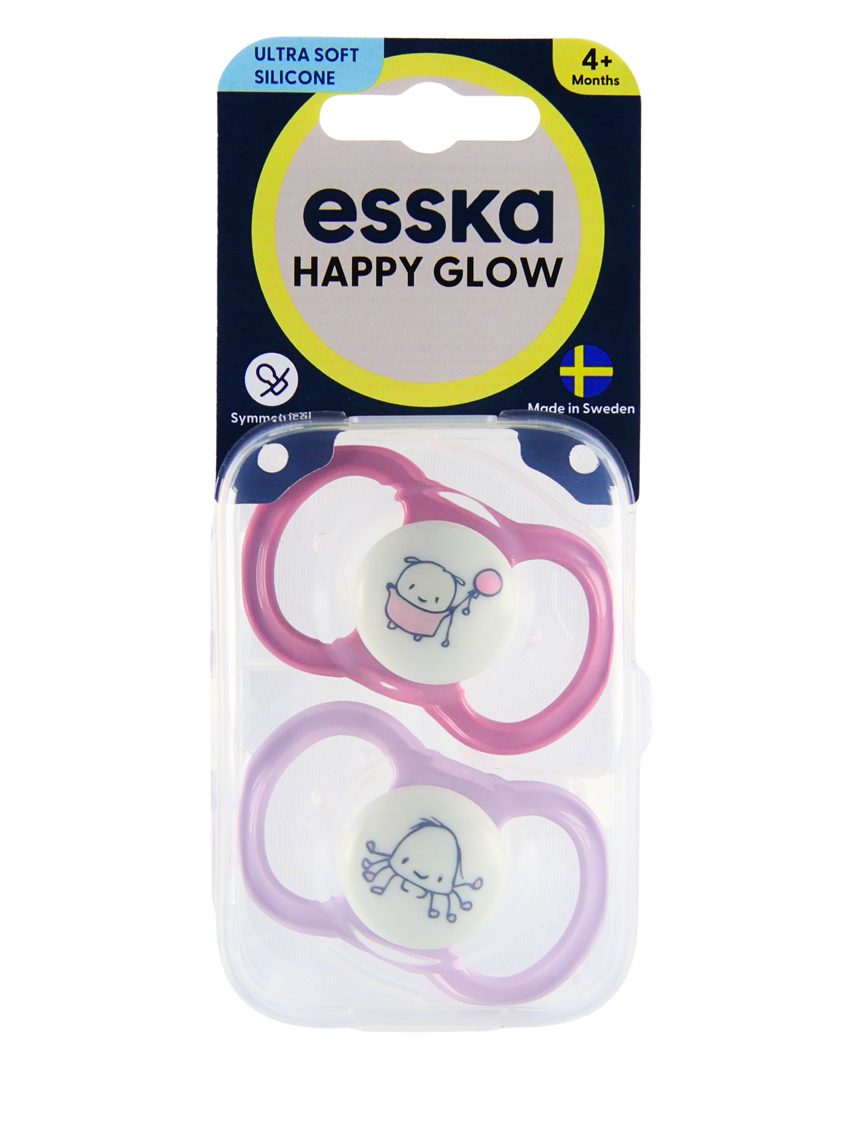 HAPPY GLOW Rosa, kartong 15