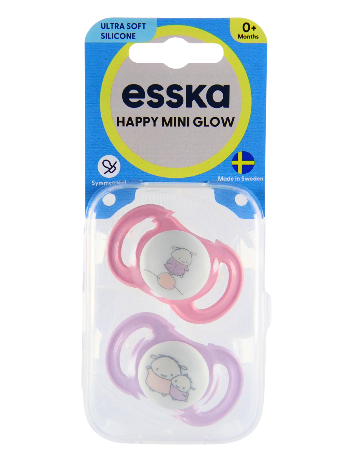 HAPPY MINI GLOW Rosa, kartong 15