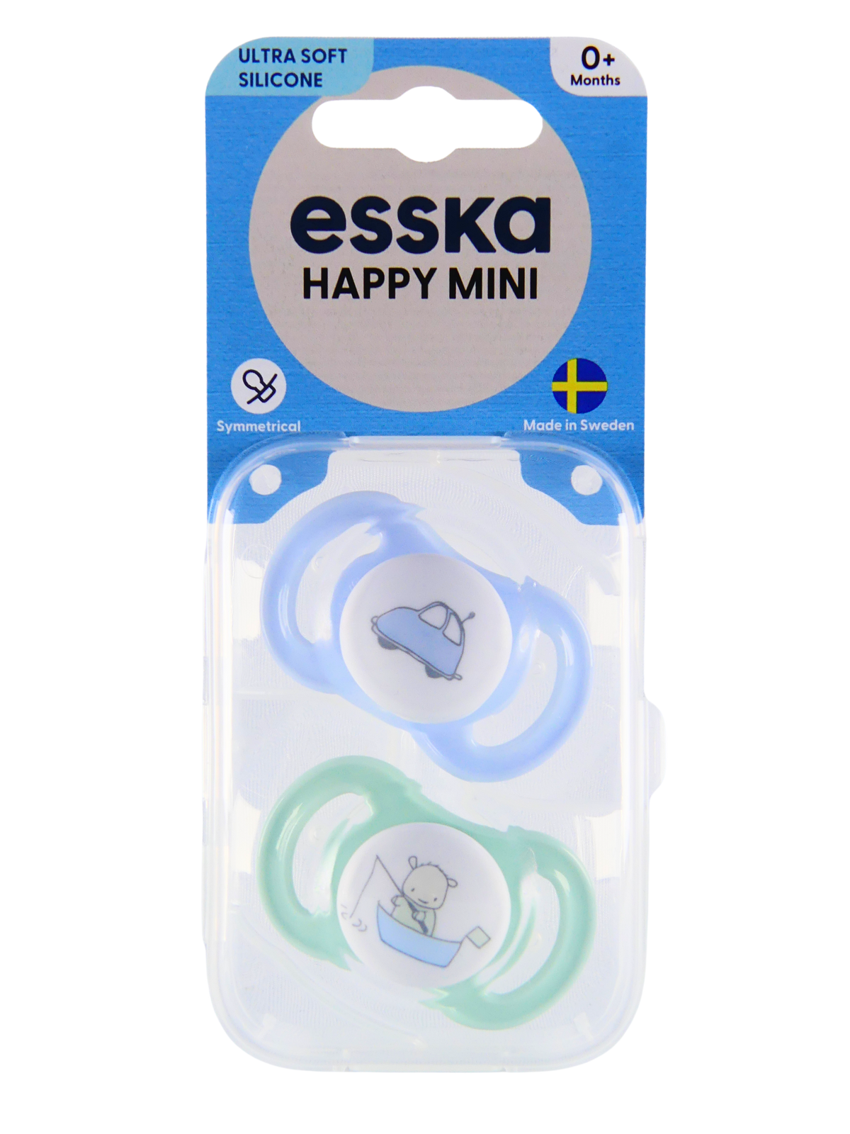 HAPPY MINI Blå, kartong 15