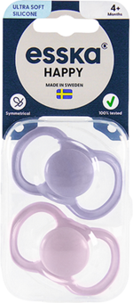 HAPPY 4+m Silikon Quiet Violet/Lily, kartong 40