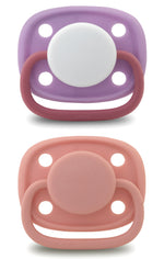 KNOPPA Silikon Rosa/Lila, kartong 40